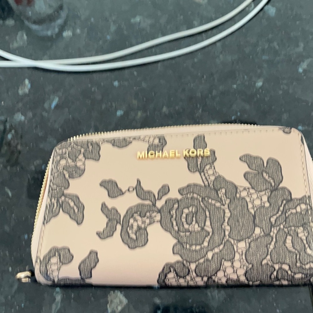 Michael Kors leather wallet